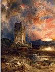 Sunset on the Moor by Thomas Moran